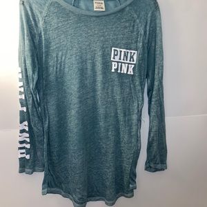 Pink long sleeve shirt